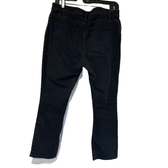 J. Jill Womens‎ Jeans 10P Tried and True Stretch Slim Ankle Dark Wash Blue - Picture 4 of 9